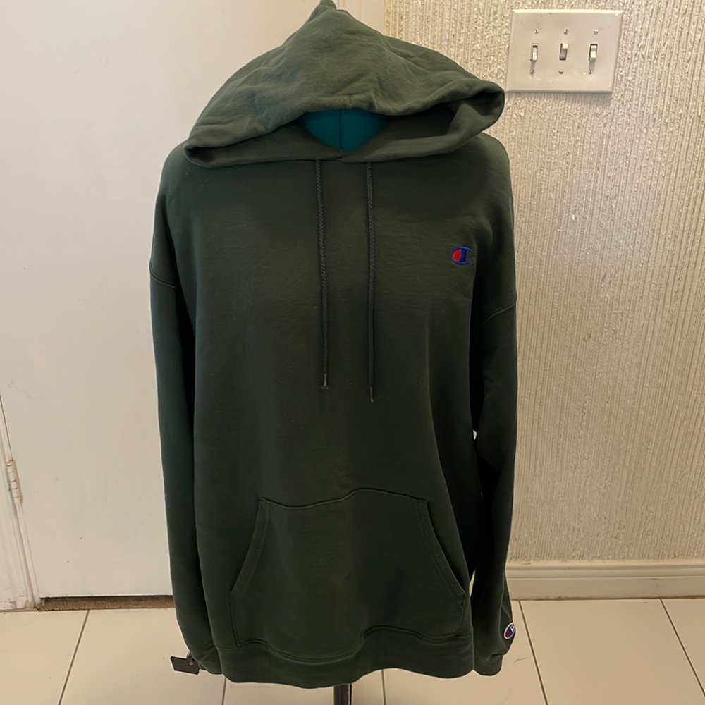Champion Green Men’s Hooded Sweater
